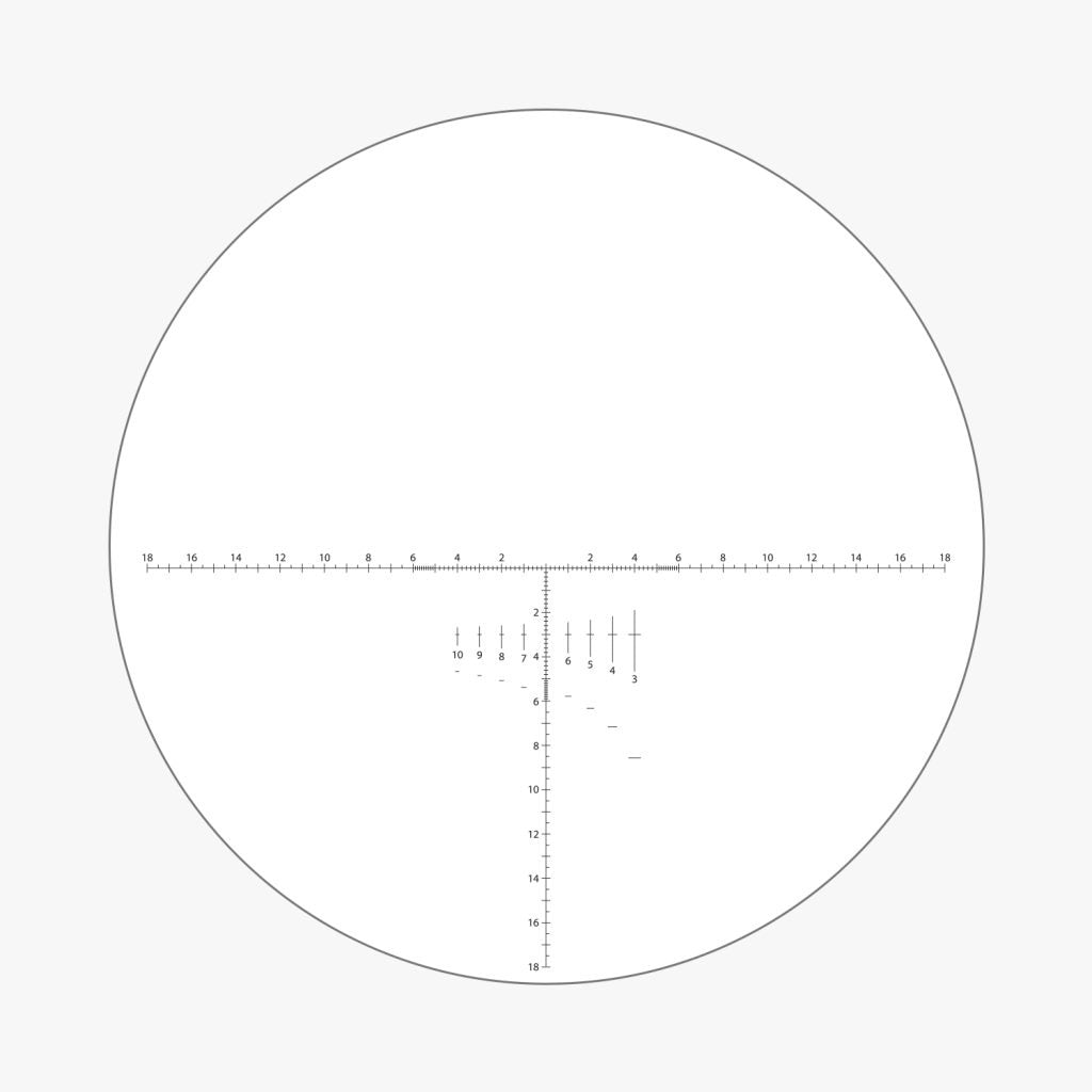 ARES G2 22x RANGING MIL RETICLE EYEPIECE